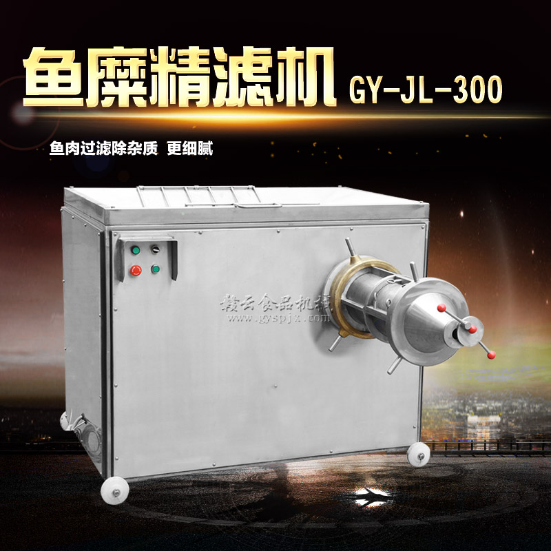 300型鱼糜精滤机